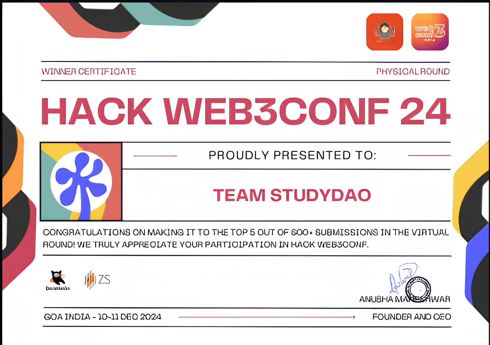 Hack Web3Conf 2024 Winner